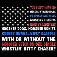 You Dont Have No Whistlin Bungholes Fireworks Joe Dirt Usa American Flag Cropped Pullover Crew
