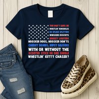 You Dont Have No Whistlin Bungholes Fireworks Joe Dirt Usa American Flag Womens T-Shirt