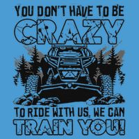 You Don’T Have To Be Crazy To Ride With Us We Can Train Tie Dye Hoodie