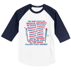 You Don’T Have No Whistlin’ Bungholes Funny July 4th Of July Baseball Sleeve Shirt