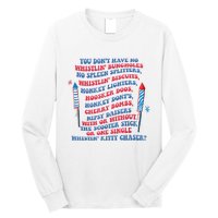 You Don’T Have No Whistlin’ Bungholes Funny July 4th Of July Long Sleeve Shirt