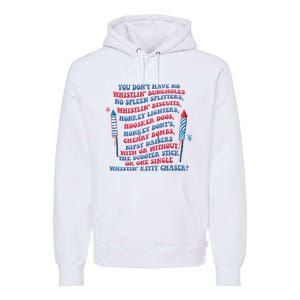 You Don’T Have No Whistlin’ Bungholes Funny July 4th Of July Premium Hoodie