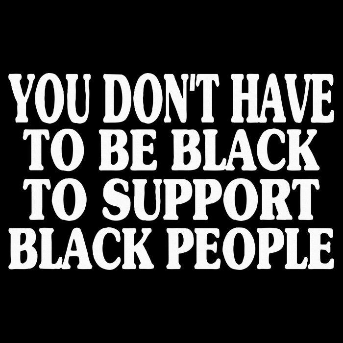 You DonT Have To Be Black To Support Black People Cooling Performance Crew T-Shirt