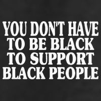You DonT Have To Be Black To Support Black People Adult Drive Performance Visor