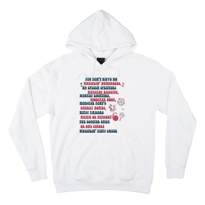 You Dont Have No Whistling Bungholes 4th Of July Usa Flag Hoodie