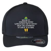 You Did It Congratulations Worlds Best Cup Of Coffee Buddy Flexfit Unipanel Trucker Cap