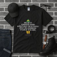 You Did It Congratulations Worlds Best Cup Of Coffee Buddy Tall T-Shirt