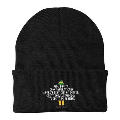 You Did It Congratulations Worlds Best Cup Of Coffee Buddy Beanie