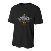 You Did It Congratulations Worlds Best Cup Of Coffee Buddy Youth Performance Sprint T-Shirt