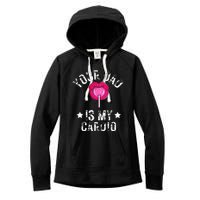 Your Dad Is My Cardio Funny Quotes Pun Humor Sarcasm Women's Fleece Hoodie