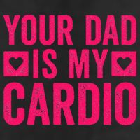 Your Dad Is My Cardio Adult Drive Performance Visor