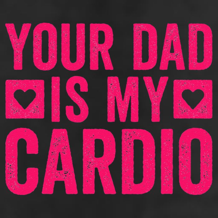 Your Dad Is My Cardio Adult Drive Performance Visor
