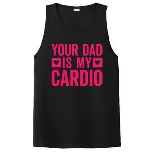 Your Dad Is My Cardio PosiCharge Competitor Tank