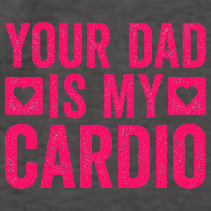 Your Dad Is My Cardio Vector Backpack