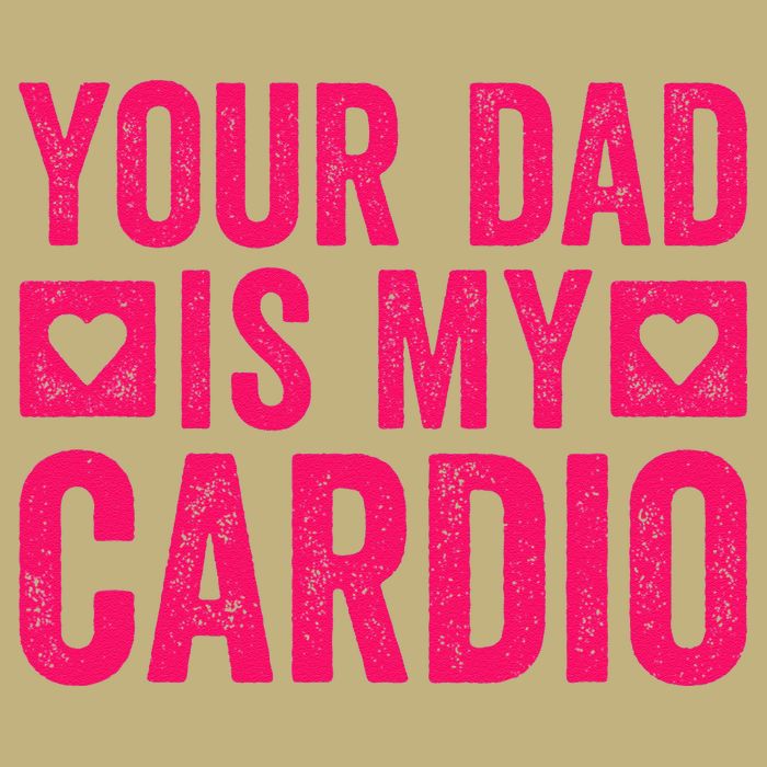 Your Dad Is My Cardio Cooling Performance Crew T-Shirt