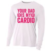 Your Dad Is My Cardio Cooling Performance Long Sleeve Crew