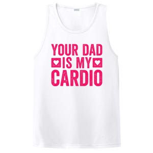 Your Dad Is My Cardio PosiCharge Competitor Tank