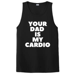 Your Dad Is My Cardio Funny Father Fitness Great Gift PosiCharge Competitor Tank