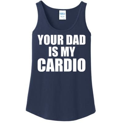 You Dad Is My Cardio Ladies Essential Tank