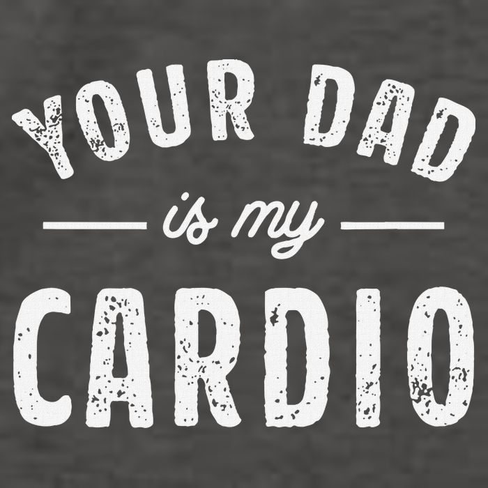 Your Dad Is My Cardio Vector Backpack