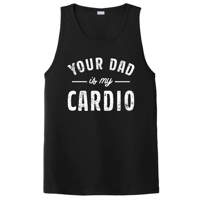 Your Dad Is My Cardio PosiCharge Competitor Tank