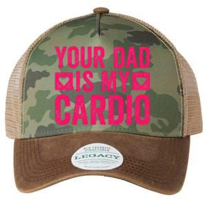 Your Dad Is My Cardio Legacy Tie Dye Trucker Hat