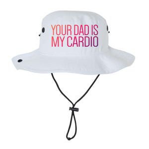 Your Dad Is My Cardio Relationship Funny Gym Workout Gift Legacy Cool Fit Booney Bucket Hat