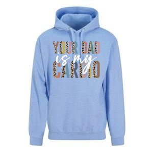 Your Dad Is My Cardio Leopard Funny Fathers Day Unisex Surf Hoodie