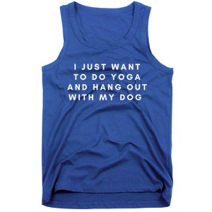 Yoga Dog Love Namaste All Day Great Gift Tank Top