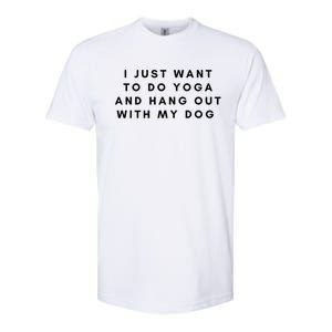 Yoga Dog Love Namaste All Day Great Gift Softstyle CVC T-Shirt