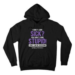 You DonT Look Stupid Epilepsy Awareness Tall Hoodie