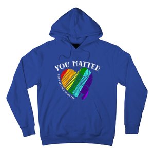 You Do Matter Happy Suicide Prevention Awareness Graphic Meaningful Gift Hoodie