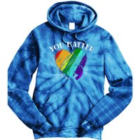 You Do Matter Happy Suicide Prevention Awareness Graphic Meaningful Gift Tie Dye Hoodie