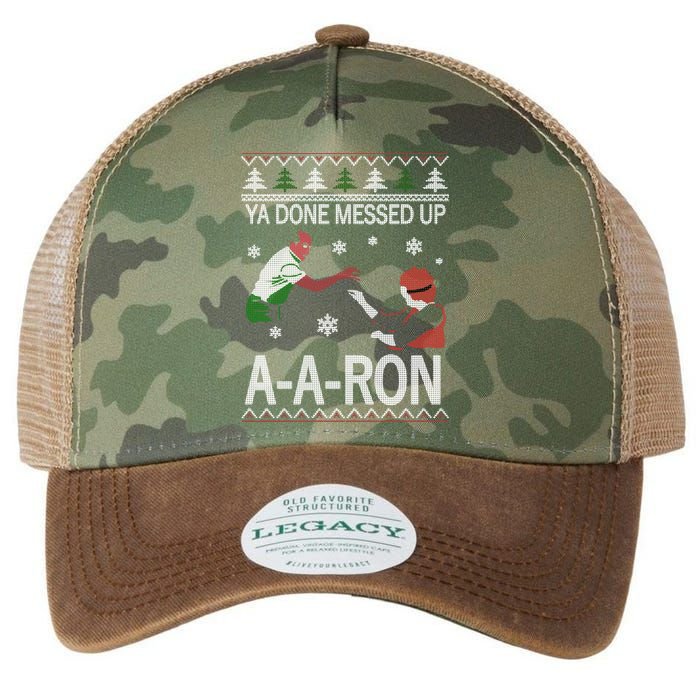 Ya Done Messed Up AARon Ugly Christmas Legacy Tie Dye Trucker Hat