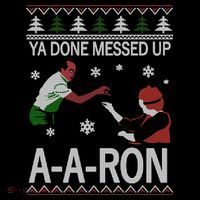 Ya Done Messed Up AARon Ugly Christmas Impact Tech Backpack