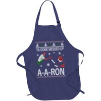 Ya Done Messed Up AARon Ugly Christmas Apron