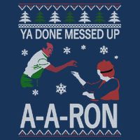 Ya Done Messed Up AARon Ugly Christmas 16 in Basic Backpack
