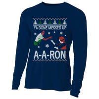 Ya Done Messed Up AARon Ugly Christmas Cooling Performance Long Sleeve Crew
