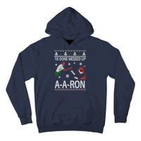 Ya Done Messed Up AARon Ugly Christmas Tall Hoodie