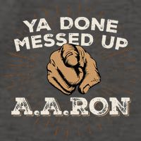 You Done Messed Up Aaron Funny School Vector Backpack
