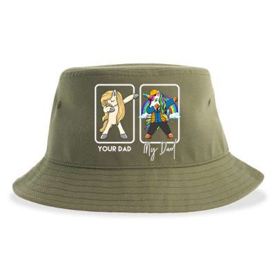 Your Dad My Dad Funny Engineer Dad Engineering Gift Sustainable Bucket Hat