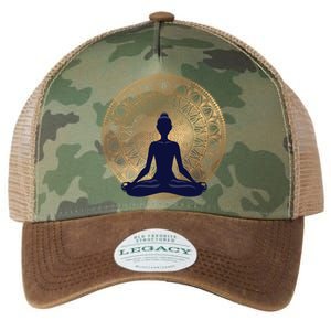 Yoga Dress Meditation Clothing Namaste Lotus Position Gift Legacy Tie Dye Trucker Hat