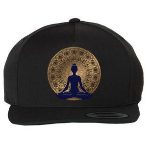 Yoga Dress Meditation Clothing Namaste Lotus Position Gift Wool Snapback Cap