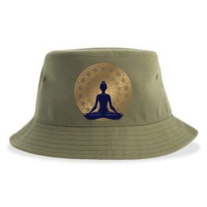 Yoga Dress Meditation Clothing Namaste Lotus Position Gift Sustainable Bucket Hat