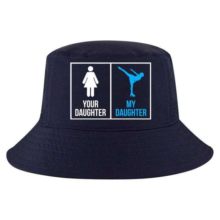 Your Daughter MY Daughter Ice Skating Cool Comfort Performance Bucket Hat