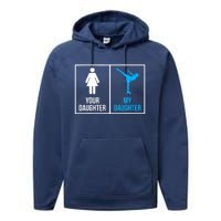 Your Daughter MY Daughter Ice Skating Performance Fleece Hoodie