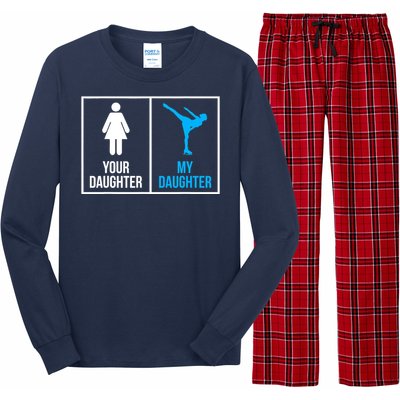 Your Daughter MY Daughter Ice Skating Long Sleeve Pajama Set