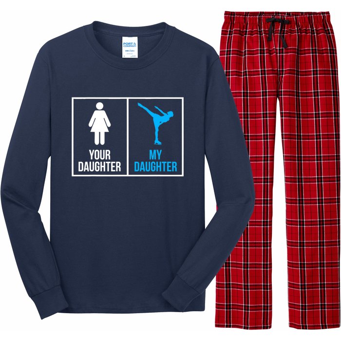 Your Daughter MY Daughter Ice Skating Long Sleeve Pajama Set