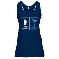 Your Daughter MY Daughter Ice Skating Ladies Essential Flowy Tank