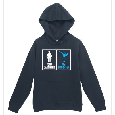 Your Daughter MY Daughter Ice Skating Urban Pullover Hoodie